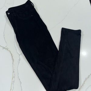 AQUA suede pants